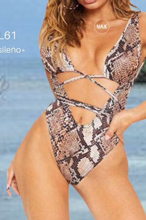 🌸.Monokini Y-Brasileño ahuecado MOD:XL61