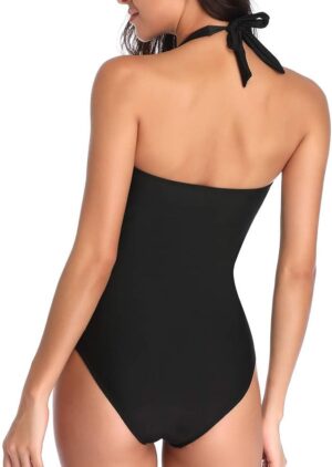 🌸.Monokini con control de abdomen halter MOD:XL610 - Imagen 2