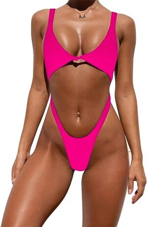 🌸.Monokini Y-Brasileño ahuecado MOD:XL614 - Imagen 6