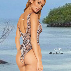 🌸.Monokini Y-Brasileño ahuecado MOD:XL61 - Imagen 3