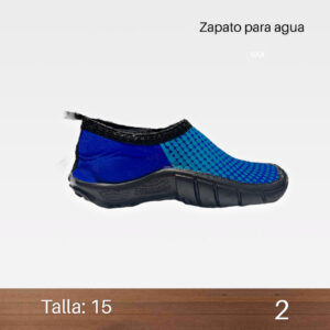 Zapato Acuatico unisex talla 15