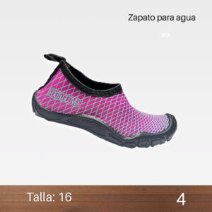 Zapato Acuatico unisex talla 16