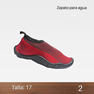 Zapato Acuatico unisex talla 17