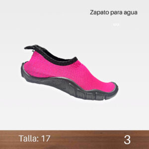 Zapato Acuatico unisex talla 17