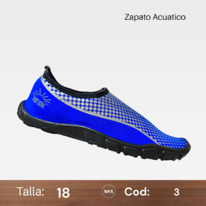 Zapato Acuatico unisex talla 18