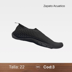 Zapato Acuatico unisex talla 22