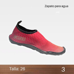 Zapato Acuatico unisex talla 26