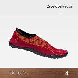 Zapato Acuatico unisex talla 27