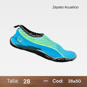 Zapato Acuatico unisex talla 28