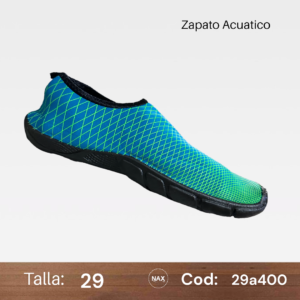 Zapato Acuatico unisex talla 29