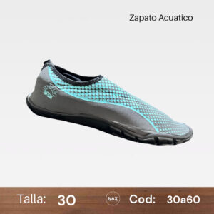 Zapato Acuatico unisex talla 30