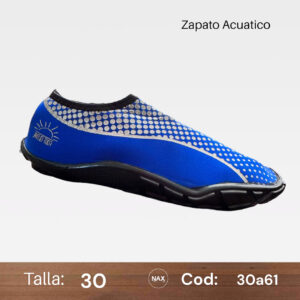 Zapato Acuatico unisex talla 30