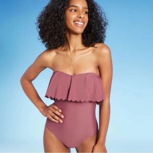 🌸Monokini con volantes MOD:XS13 - Imagen 3