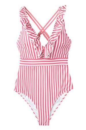 🌸Monokini con volantes MOD:CH559 - Imagen 3