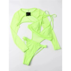 🌸Monokini ahuecado un hombro MOD:G723 - Imagen 17