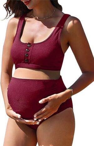 🌸Maternidad bikini MOD:G728 - Imagen 5