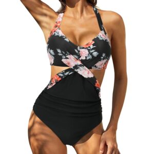 🌸Monokini con control de abdomen ahuecado lateral MOD:G747 - Imagen 5