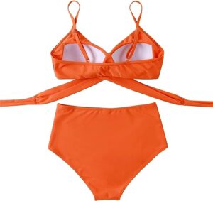 🌸Bikini tiro alto con control de abdomen criss cross MOD:G751 - Imagen 4