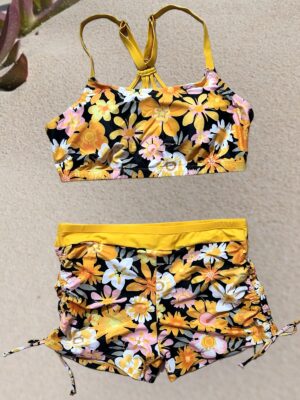 🌸.Tankini 3 piezas Short Mod:D-XL636 - Imagen 3