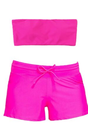 🌸Swimwear short strapless MOD:XL641