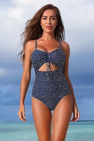 🌸.Monokini ahuecado central  MOD:XL135