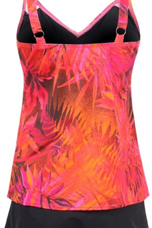 🌸.Tankini falda con control de abdomen MOD:XL631