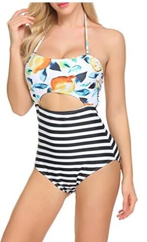 🌸.Monokini ahuecado frontal MOD:2XL1 - Imagen 4