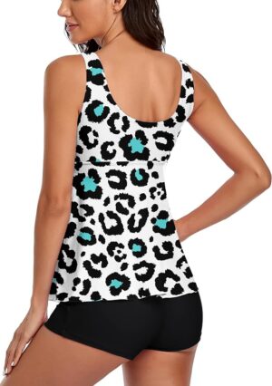 🌸.Tankini Short animal print MOD:2XL600 - Imagen 5