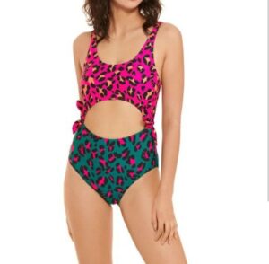 🌸.Monokini ahuecado Animal print MOD:2XL603 - Imagen 5