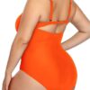 🌸.Monokini ahuecado central MOD:2XL646 - Imagen 2