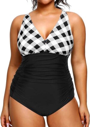 🌸.Monokini con control de abdomen MOD:2XL647