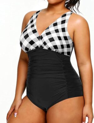 🌸.Monokini con control de abdomen MOD:2XL647 - Imagen 3