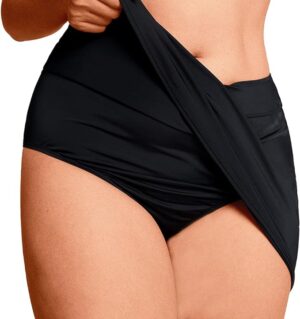 🌸.Tankini falda bottom con control de abdomen MOD:2XL615 - Imagen 5