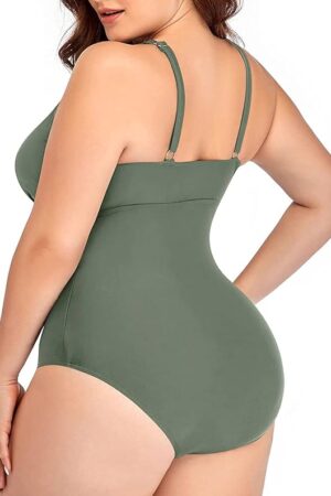 🌸.Monokini con transparencia tejida MOD:2XL635