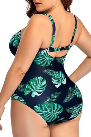 🌸.Monokini con control de abdomen MOD:D-2XL638