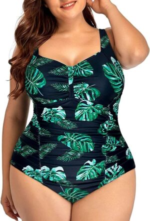 🌸.Monokini con control de abdomen MOD:D-2XL638 - Imagen 3