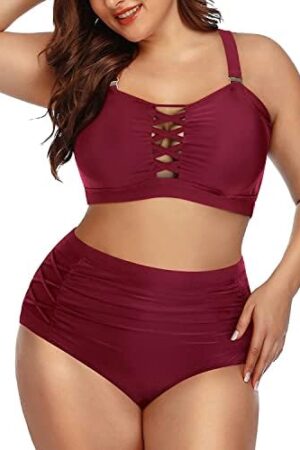 🌸Bikini .tiro alto con control de abdomen MOD:D-2XL670