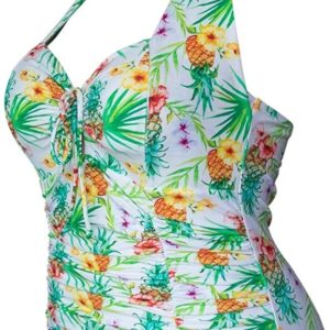 🌸.Monokini con control de abdomen halter MOD:3XL28 - Imagen 3