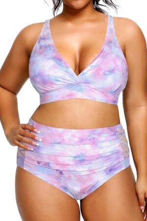 🌸Bikini .tiro alto con control de abdomen MOD:3XL338