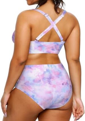 🌸Bikini .tiro alto con control de abdomen MOD:3XL338 - Imagen 2