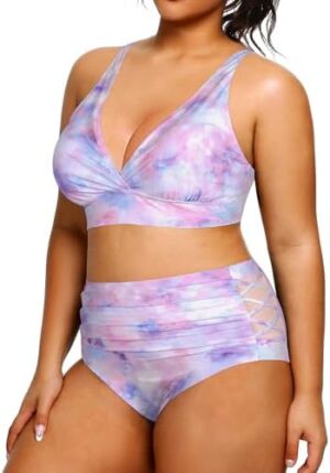 🌸Bikini .tiro alto con control de abdomen MOD:3XL338 - Imagen 3