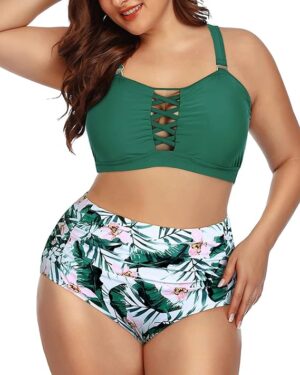 🌸Bikini .tiro alto con control de abdomen MOD:3XL356 - Imagen 5