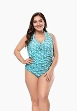 🌸.Monokini con control de abdomen halter MOD:5XL8 - Imagen 3