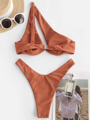 🌸Bikini un hombro con varilla MOD:CH601 - Imagen 2