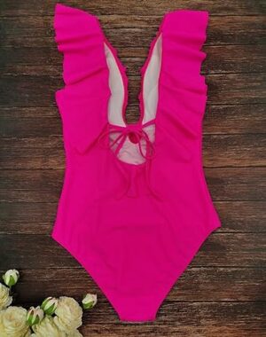 🌸Monokini con volantes MOD:CH611 - Imagen 5