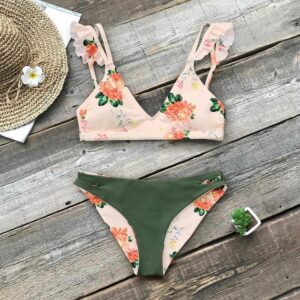 🌸Bikini Reversible MOD:CH66 - Imagen 3