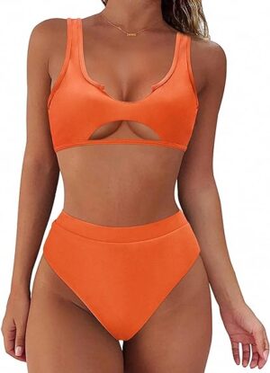 🌸Bikini .tiro alto ahuecado MOD:XL653