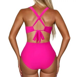 🌸.Monokini con control de abdomen ahuecado MOD:F-XL694 - Imagen 2