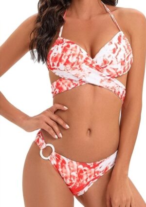 🌸Bikini halter Criss Cross MOD:XS414