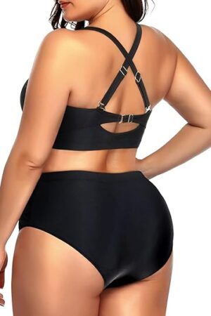 🌸Bikini .tiro alto con control de abdomen MOD:XL687